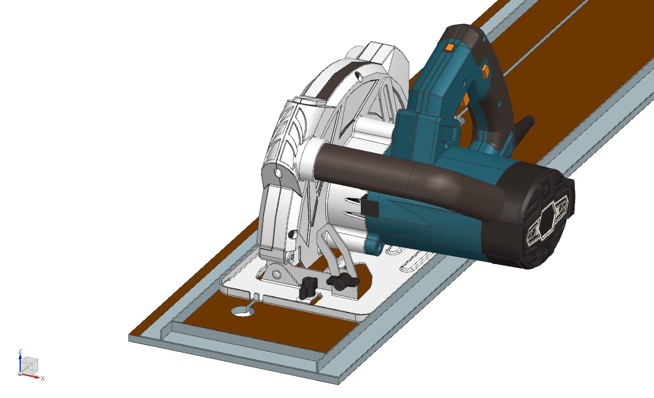 DIY Circular Saw Guide 3D