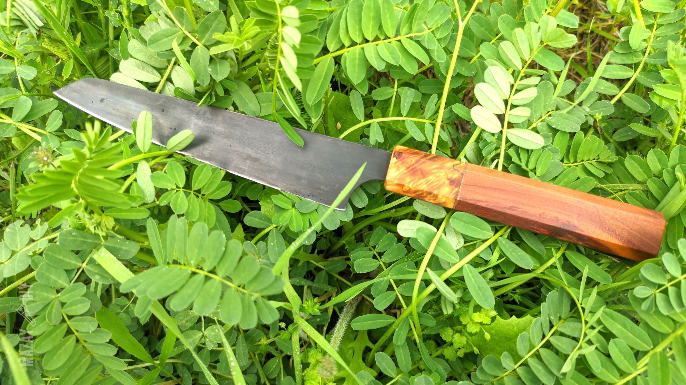 DIY Gyuto knife from HSS saw