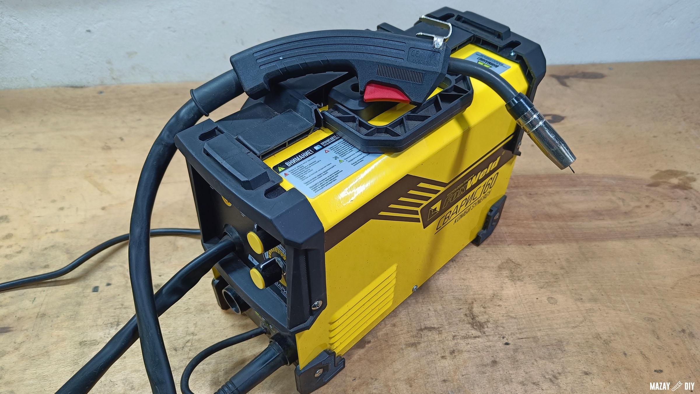 Foxweld gasless MIG welding machine