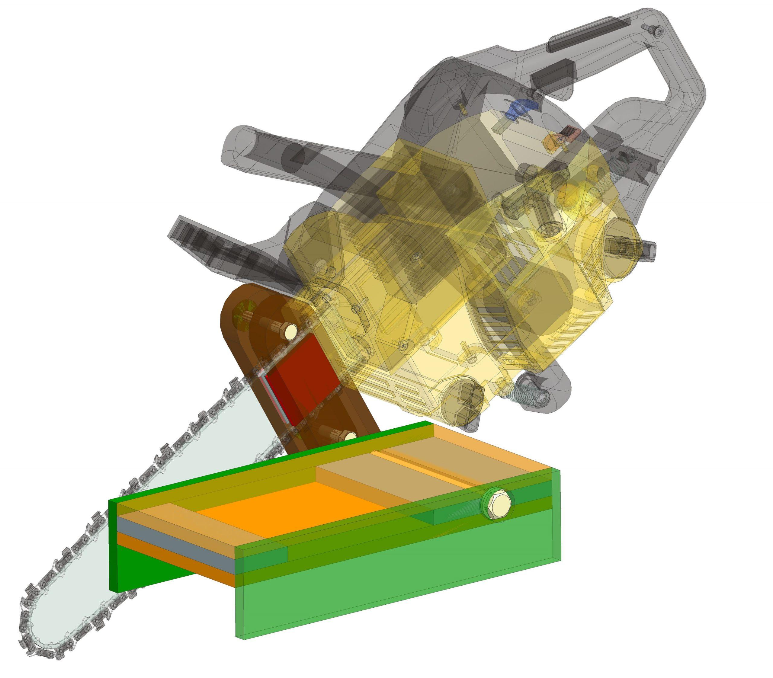 mill guide 3D CAD model