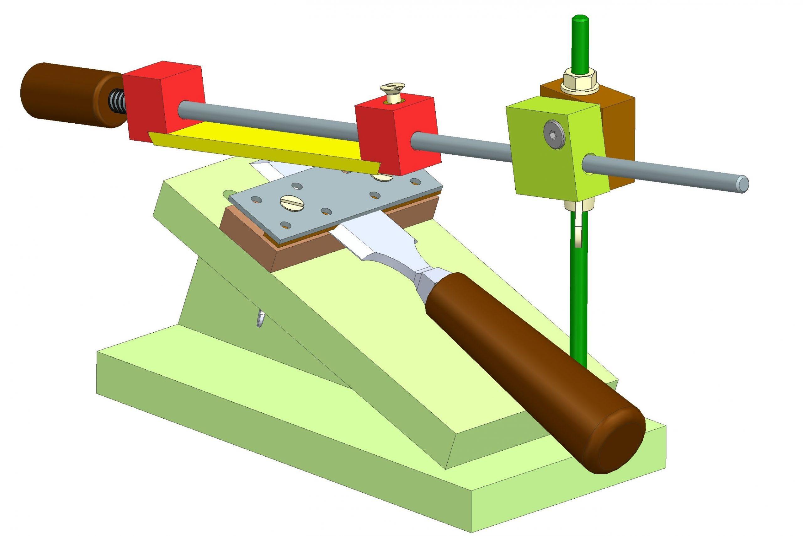 chisel sharpening jig