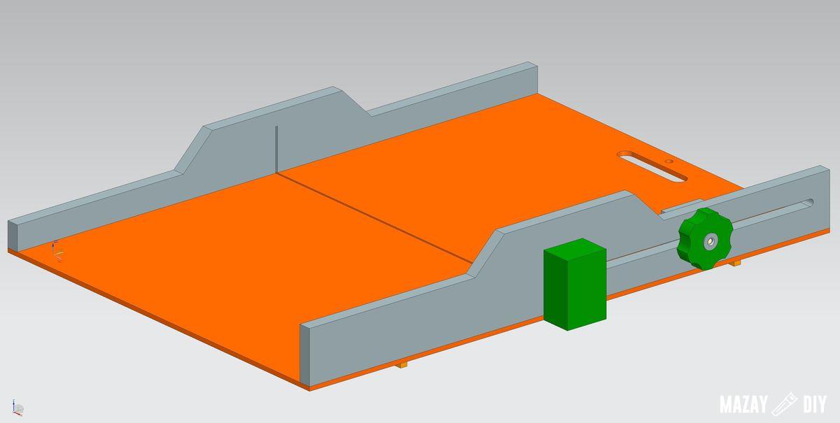 crosscut sled 3d model
