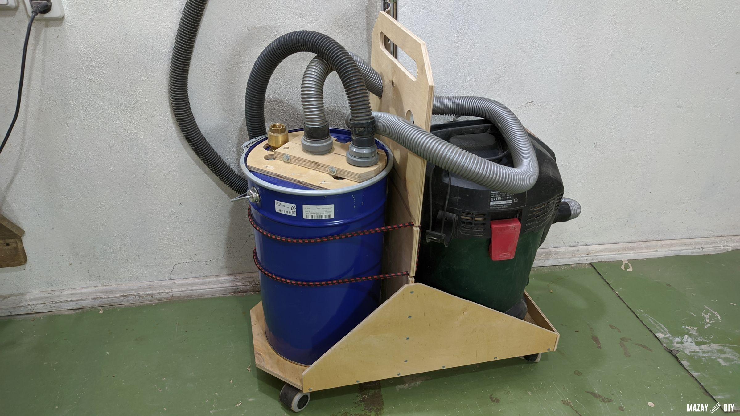 DIY cyclone dust collector
