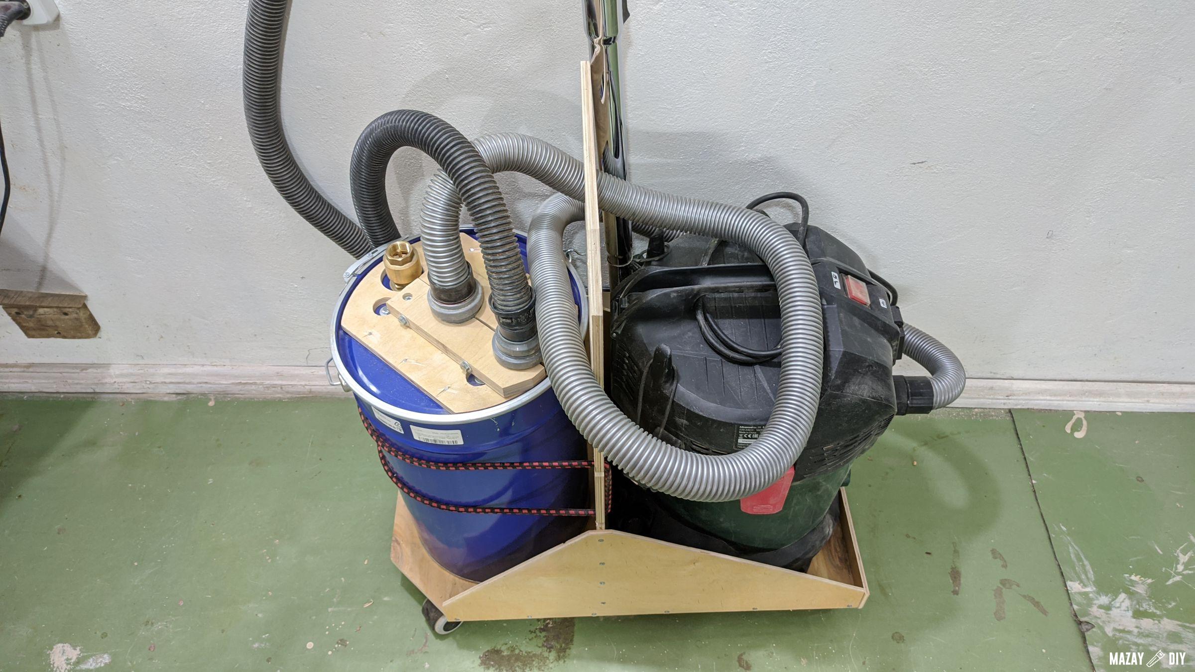DIY cyclone dust collector