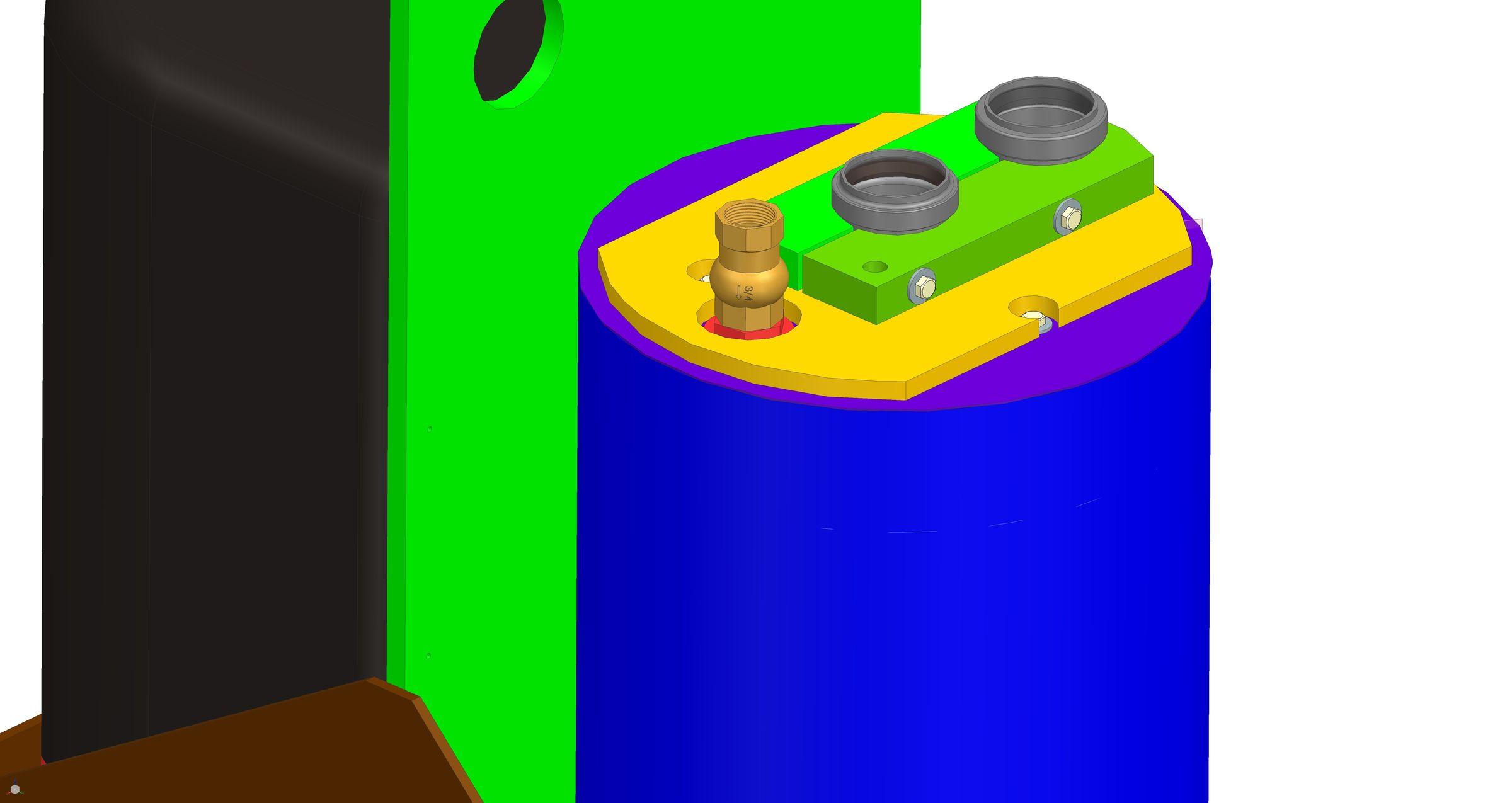 cyclone dust collector 3D model