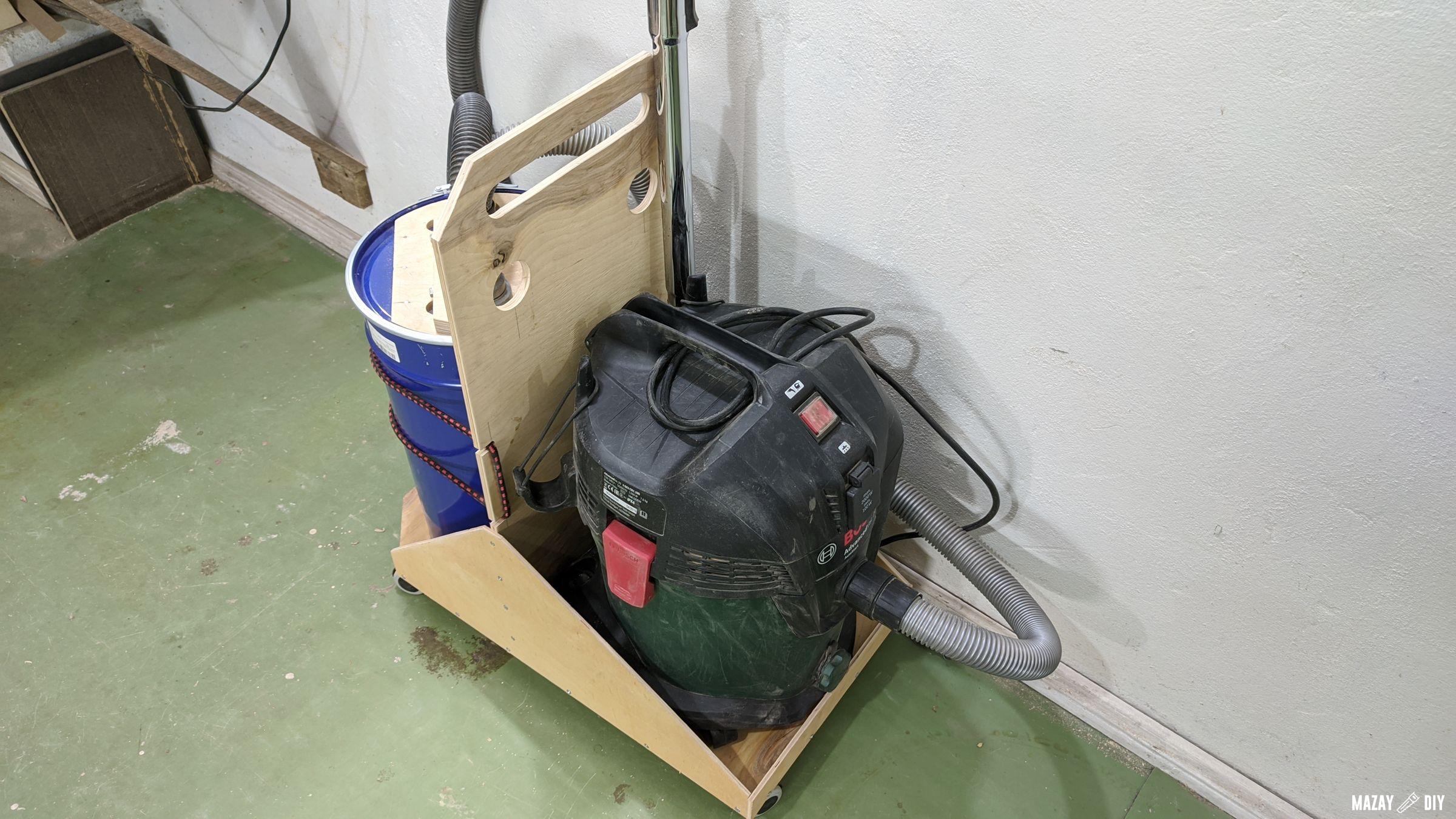 DIY cyclone dust collector