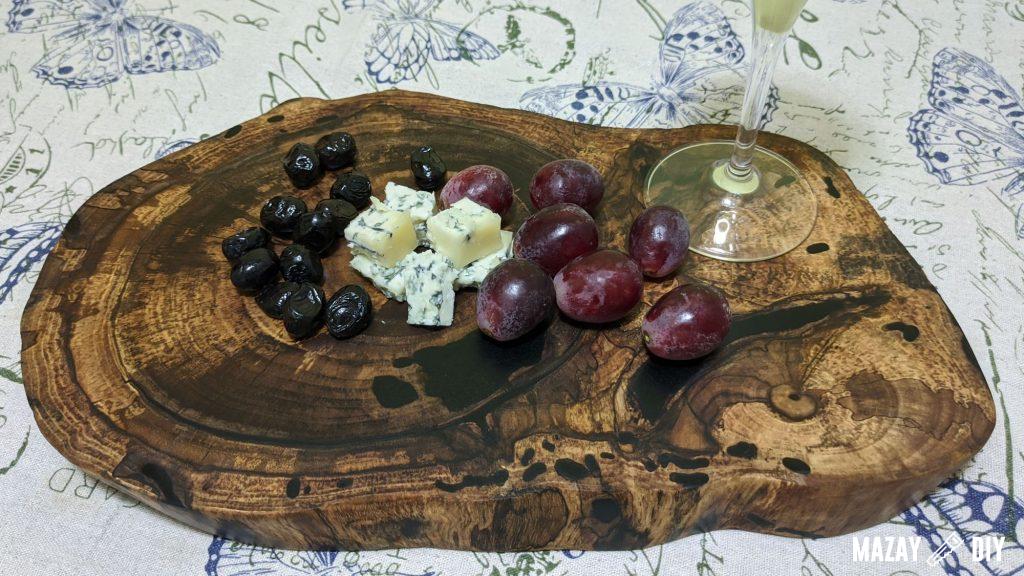 How To Make A Wooden Serving Board Out Of Rotten Stump