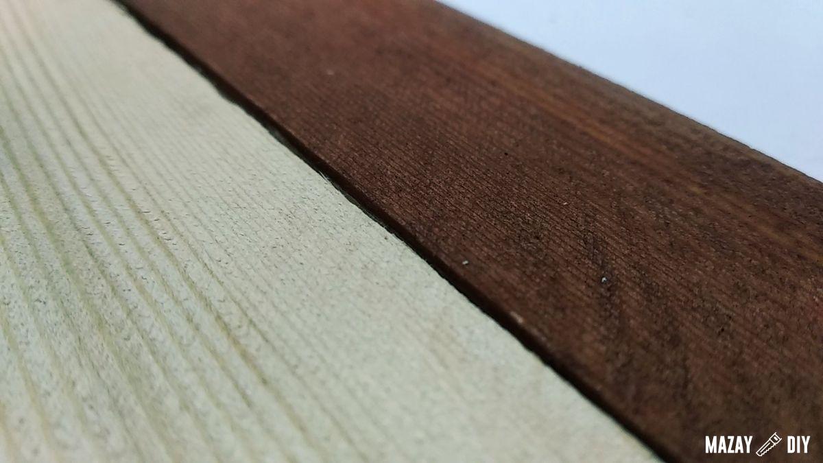 homemade wood stain