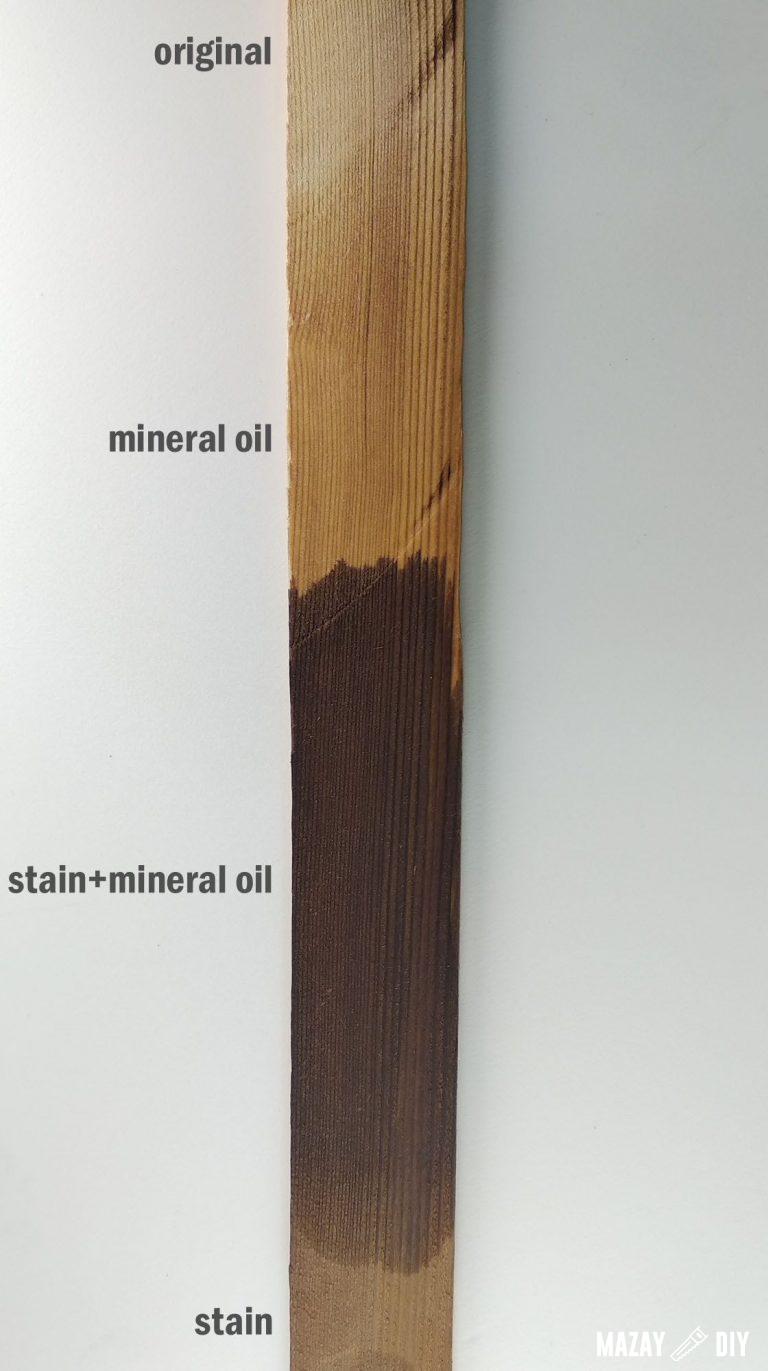 Easy to make homemade wood stain (iron acetate)