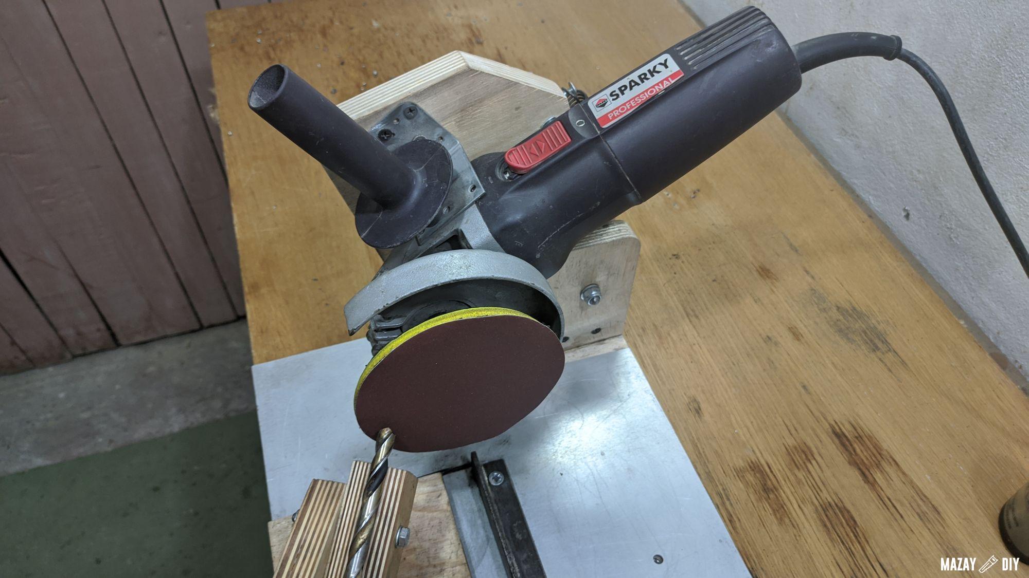 drill bit sharpening jig