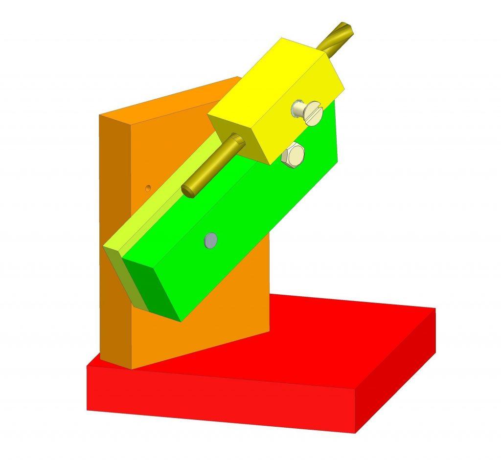Diy drill bit sharpening jig free plans 3d model and measurements