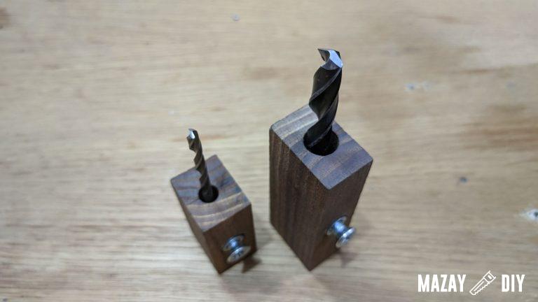 DIY Drill Bit sharpening jig — Free plans, 3D model and measurements