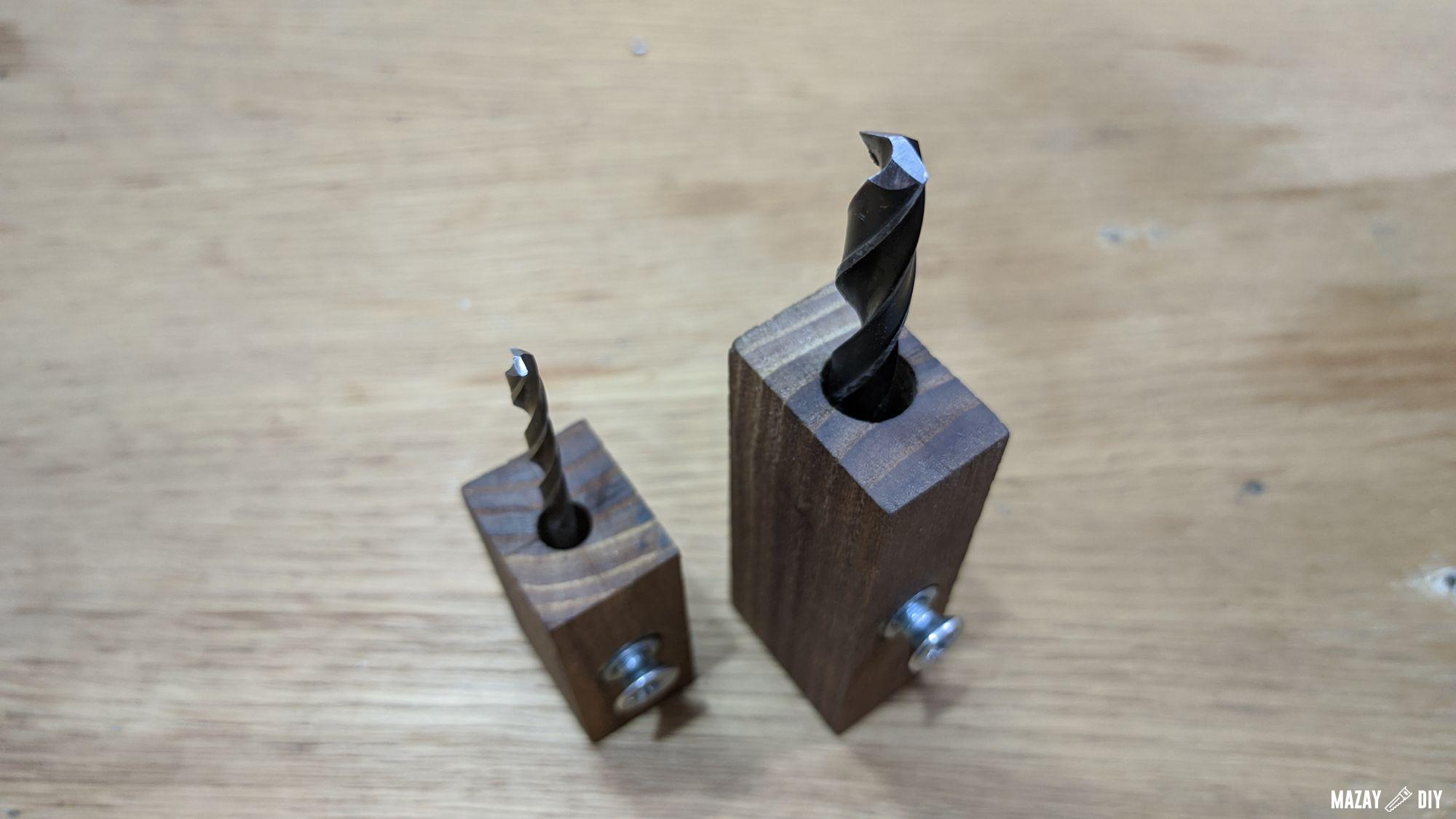drill bits before sharpening
