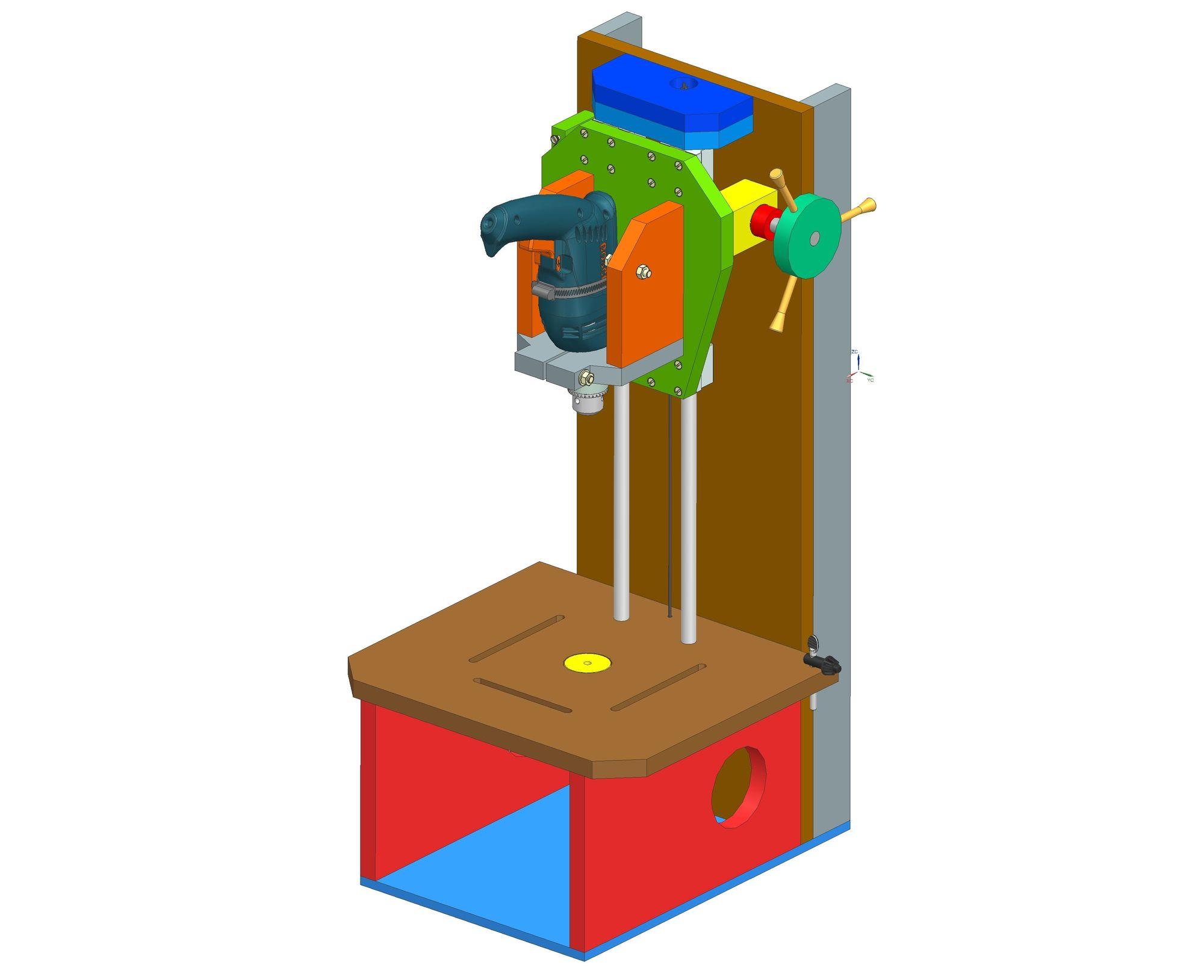 drill press machine DIY