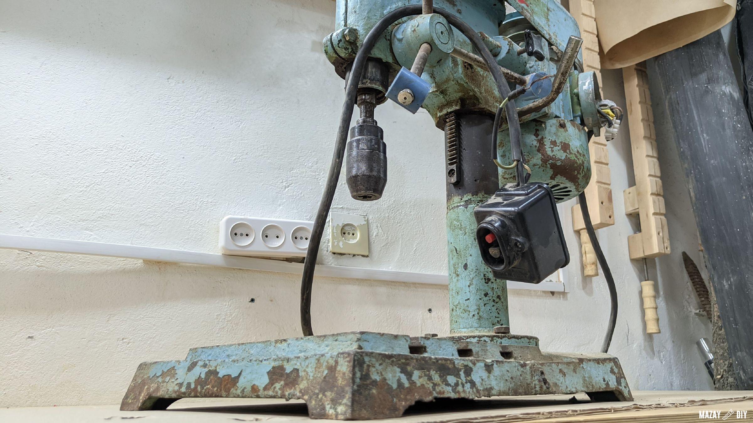 drill press restoration - before