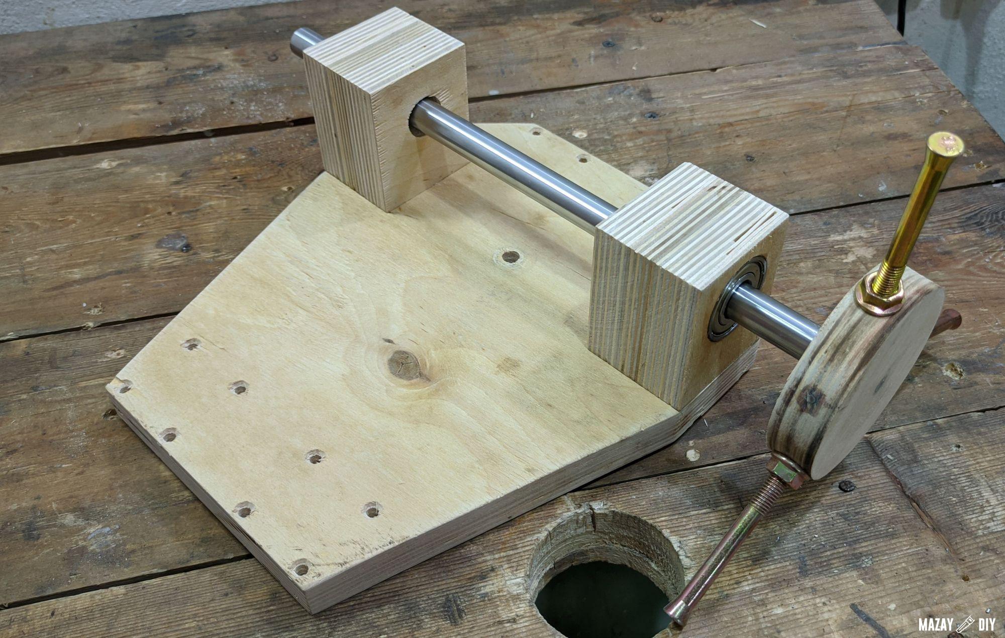 DIY Drill Press Machine — Free plans, 3D model and measurements