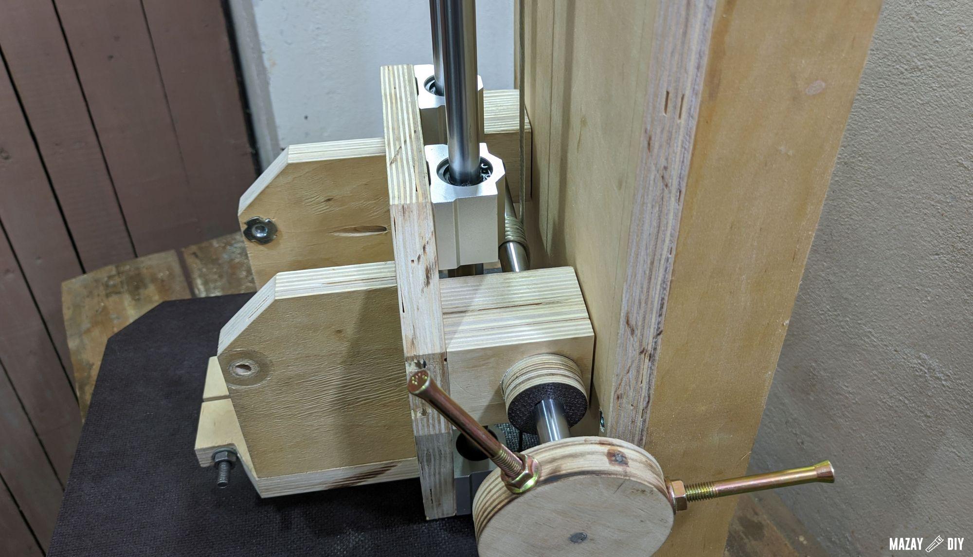 making drill press stand step 5