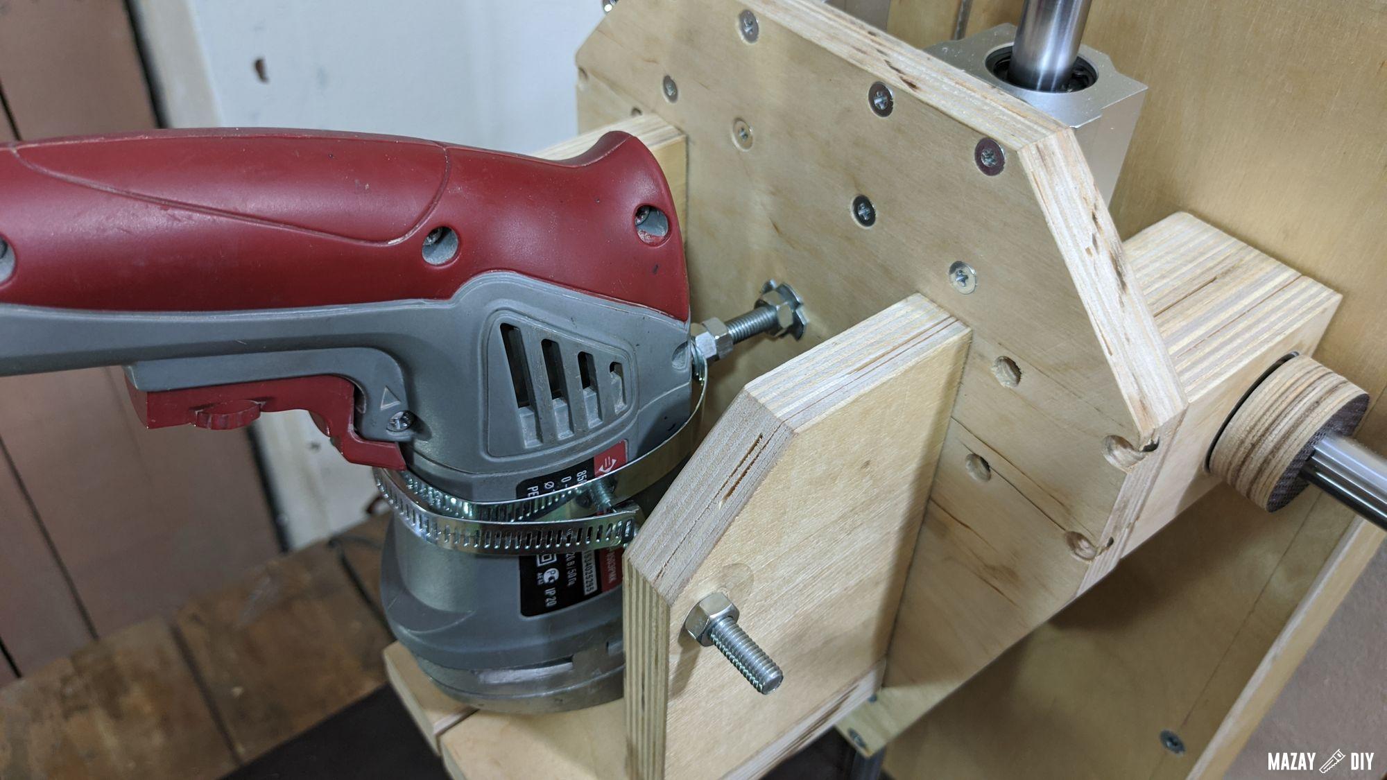 making drill press stand step 6
