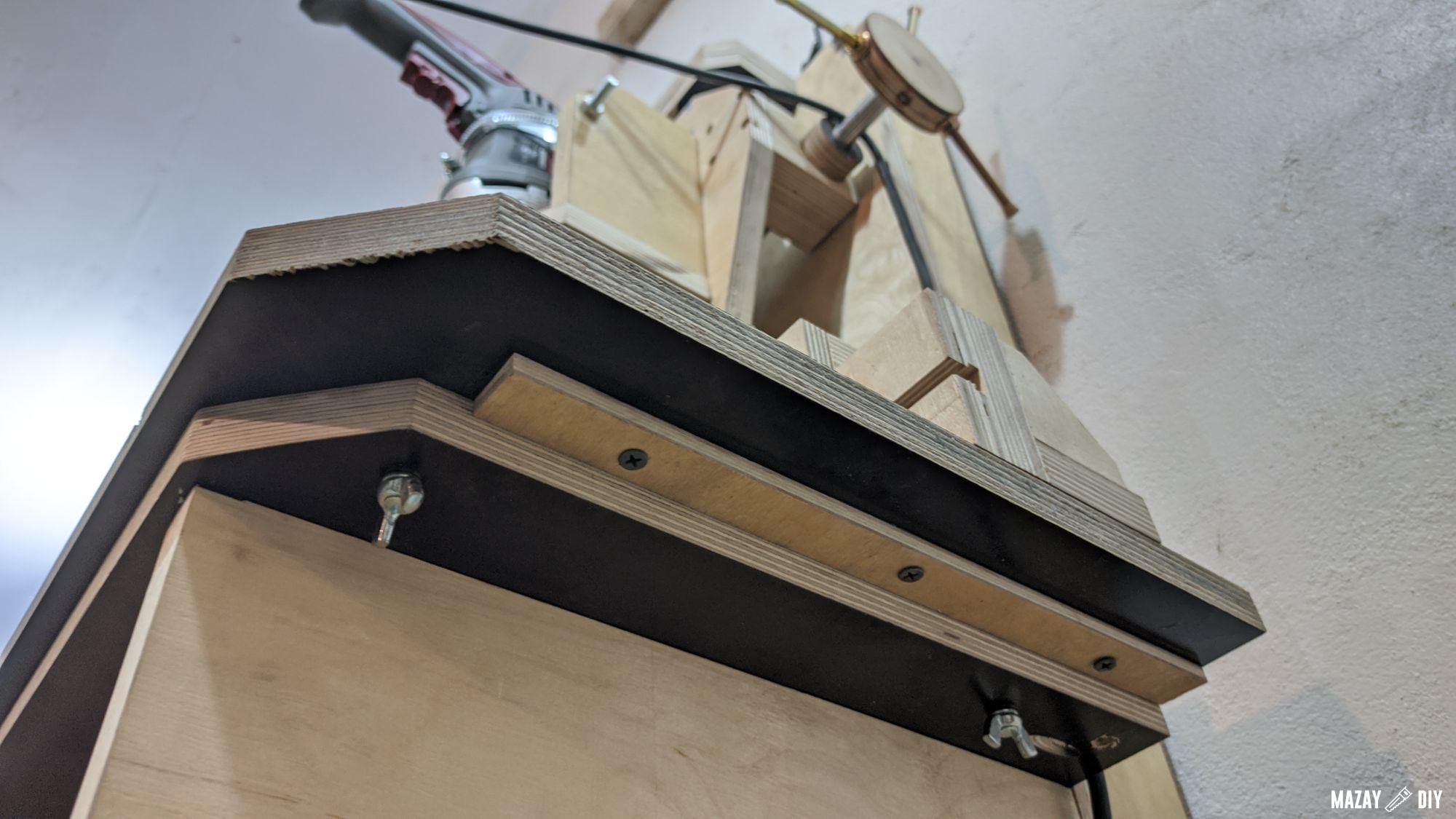 DIY drill press table