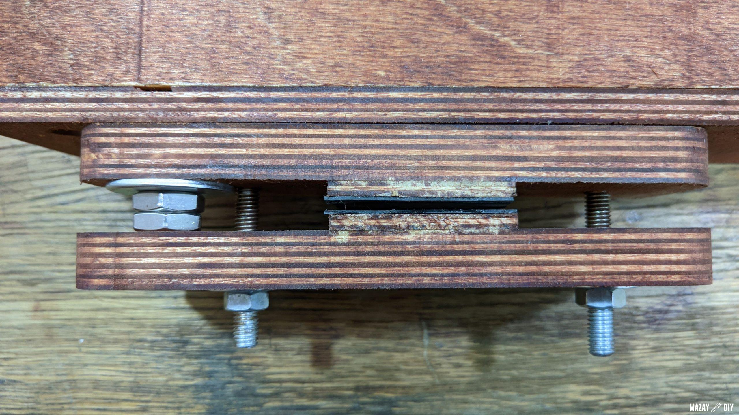 DIY chainsaw mill guide