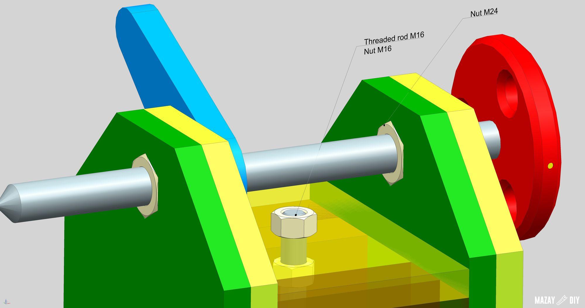 DIY woodworking lathe machine plans