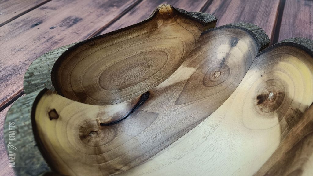 How to turn a natural edge bowl out of firewood