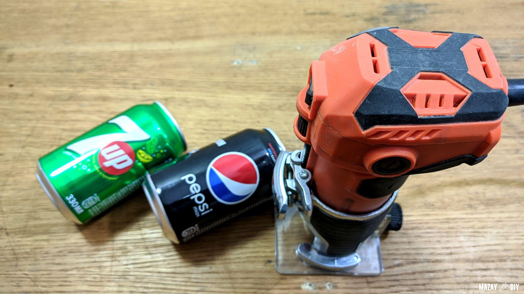 How To Turn a Cheap Router into a Good One with Coca-Cola can