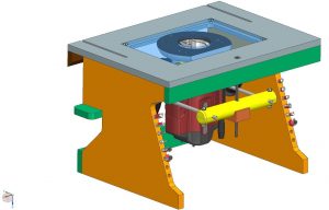 Homemade benchtop router table lift — Free Plans